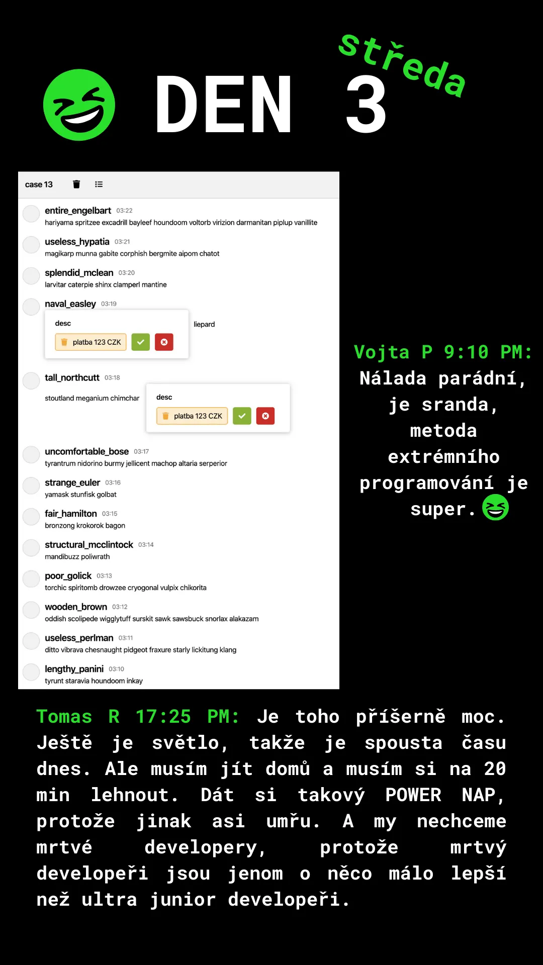 PROJECT X: 14ti denní hackathon