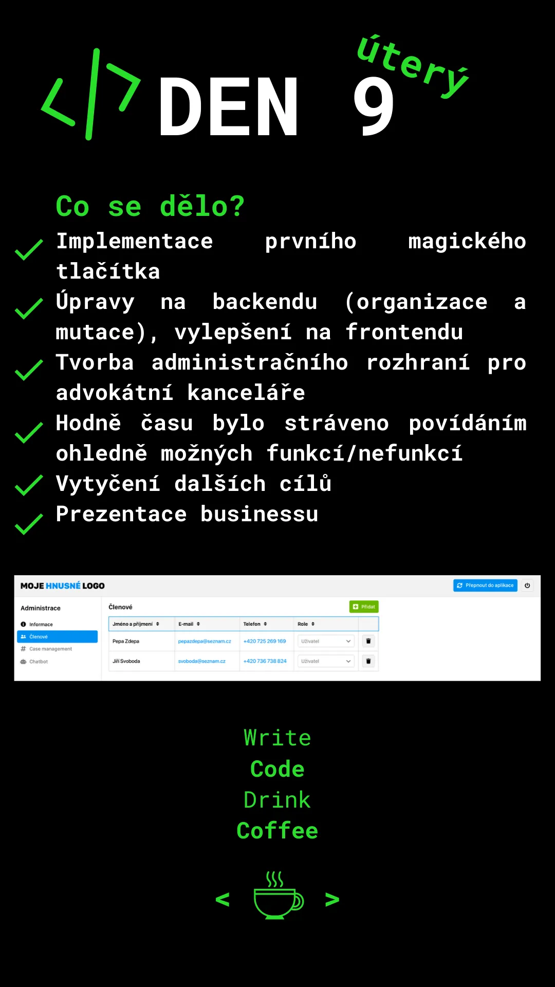 PROJECT X: 14ti denní hackathon