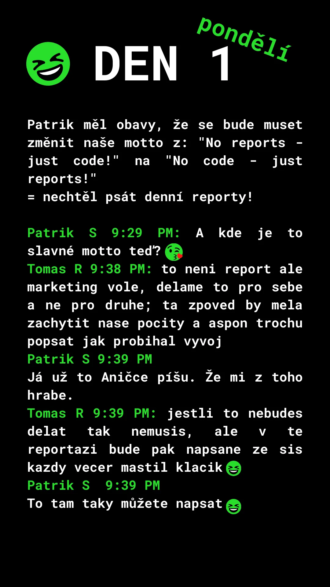 PROJECT X: 14ti denní hackathon
