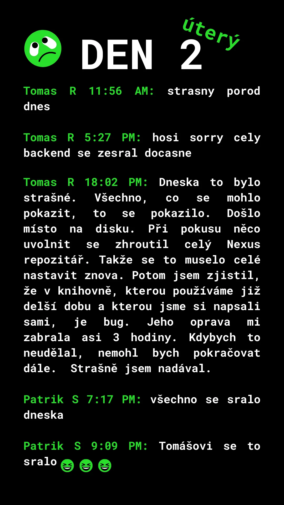PROJECT X: 14ti denní hackathon
