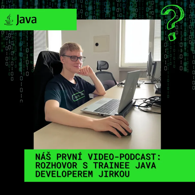 Podcast: rozhovor s Java stážistou Jirkou