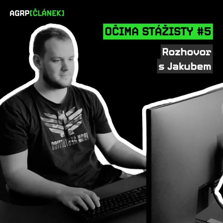Očima stážisty – rozhovor s Jakubem