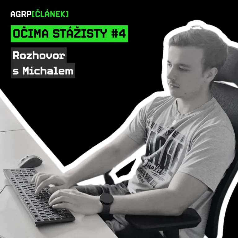 Očima stážisty – rozhovor s Michalem
