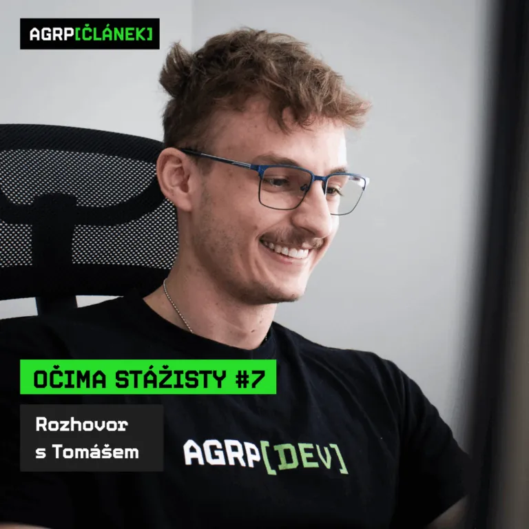 Očima stážisty – rozhovor s Tomášem