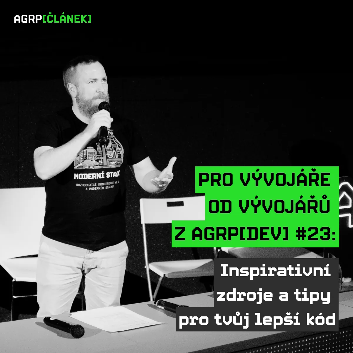 Pro vývojáře od vývojářů z AGRP[DEV] #23: Inspirativní zdroje a tipy pro tvůj lepší kód